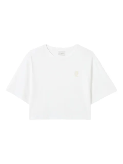 Claudie Pierlot logo-embroidered T-shirt
