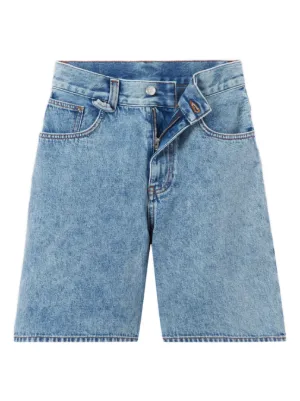 Claudie Pierlot straight-leg denim shorts