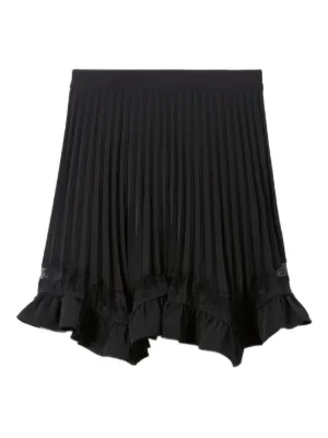 Claudie Pierlot asymmetric lace skirt