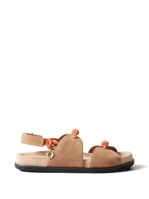 Claudie Pierlot twisted lace-up sandals