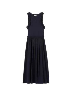 Claudie Pierlot bi-material cotton dress
