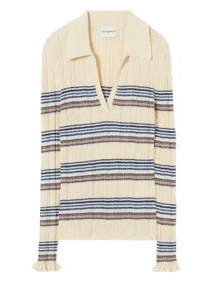 Claudie Pierlot multicolour striped knit top