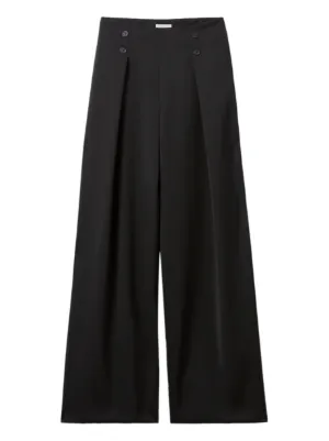 Claudie Pierlot wide-leg wool-blend trousers