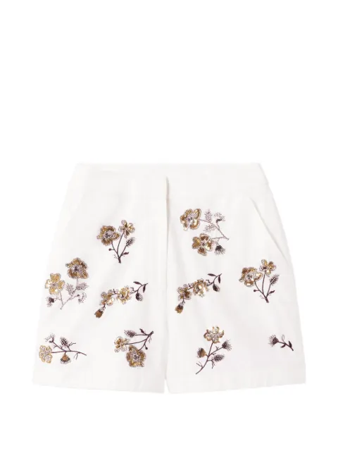 Claudie Pierlot floral short shorts
