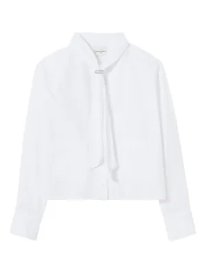 Claudie Pierlot striped cotton shirt