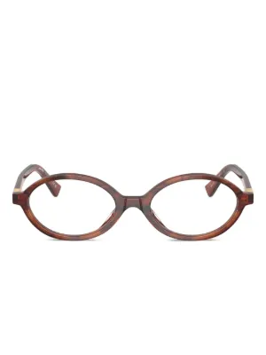 Miu Miu Eyewear oval-frame glasses