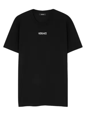 Versace embroidered-logo T-shirt