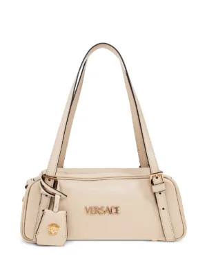 Versace tag nappa bowling bag