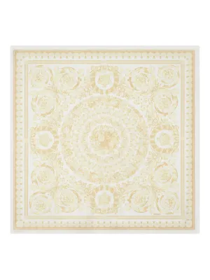 Versace Barocco large silk foulard 90 cm