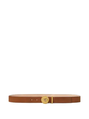 Versace Medusa biggie nabuck belt 1.2"