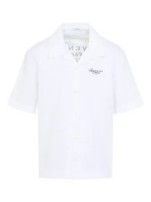 Givenchy stamp-print short-sleeve shirt