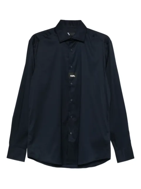 Karl Lagerfeld logo-print shirt