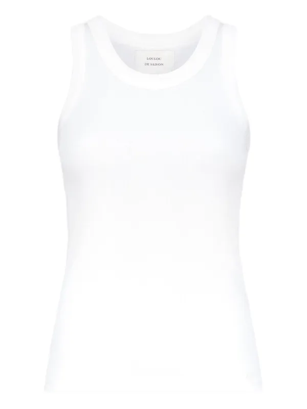 LouLou de Saison LIMBA embroidered tank top