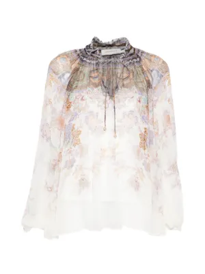 ZIMMERMANN Luna paisley-print blouse