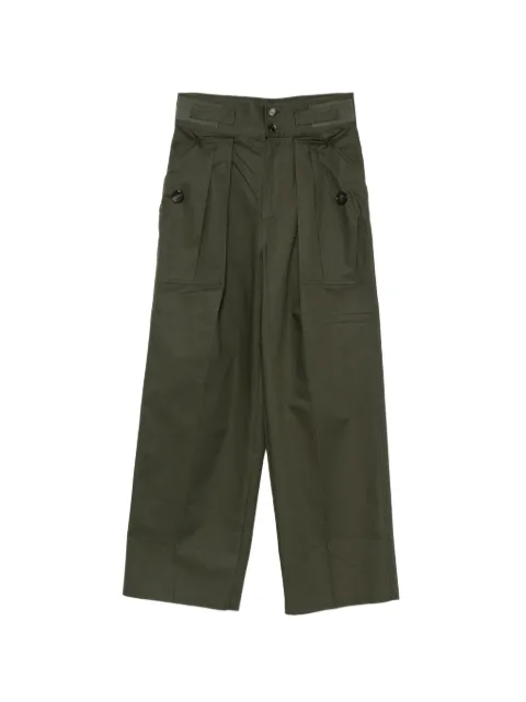 The Frankie Shop Tova cargo pants - deep green