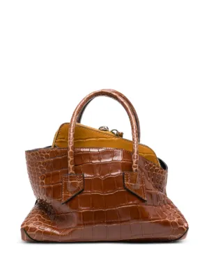 The Attico La Passeggiata top-handle mini tote bag