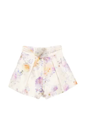 ZIMMERMANN Luna floral-print shorts