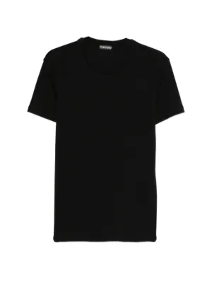 TOM FORD perforated crew-neck T-shirt