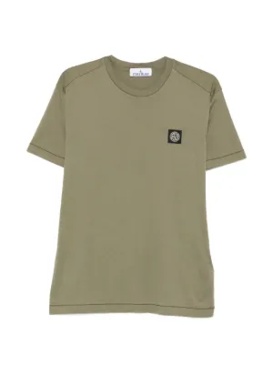 Stone Island logo-patch T-shirt