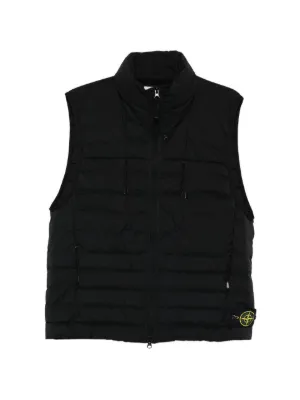 Stone Island G100007 seamless tunnel nylon down-TC down vest with anti-drop