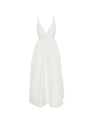 Maje jewelled taffeta maxi dress