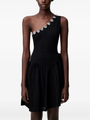Claudie Pierlot crochet floral knit dress
