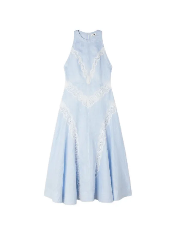 SANDRO maxi dress with lace details