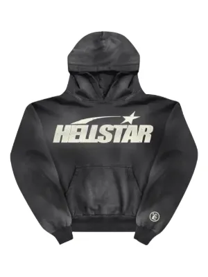 HELLSTAR Uniform logo-print hoodie