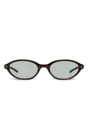 Gentle Monster La Cha T1 oval-frame sunglasses
