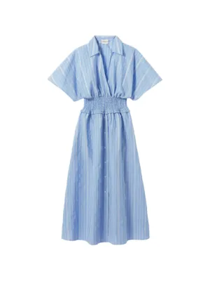 Claudie Pierlot striped wrap dress