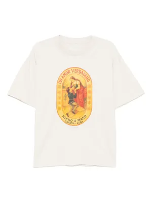 Melt graphic-printed T-shirt