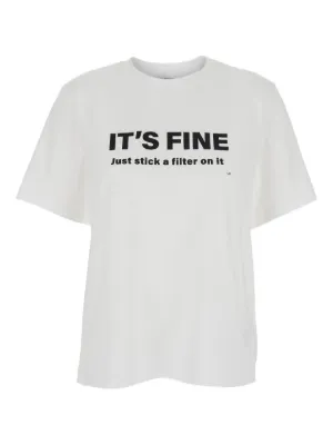 Victoria Beckham slogan-print T-shirt