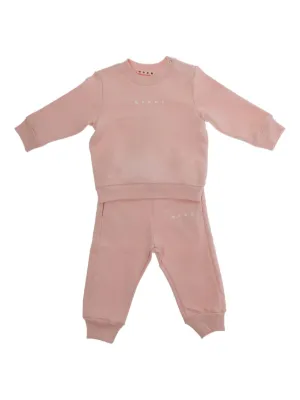 Marni Kids logo-detail tracksuit