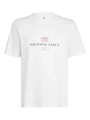 Brunello Cucinelli graphic-print crew-neck T-Shirt