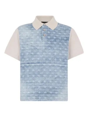 DSQUARED2 monogram knit polo