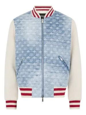 DSQUARED2 monogram zipped kaban