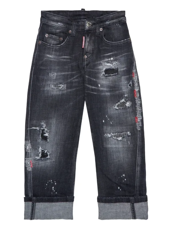 DSQUARED2 KIDS distressed jeans