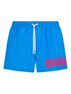 DSQUARED2 logo-detail swim shorts 