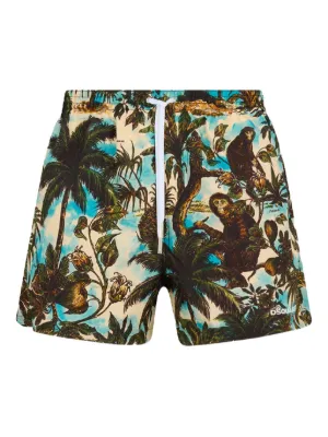 DSQUARED2 Monkey Business midi swim boxers