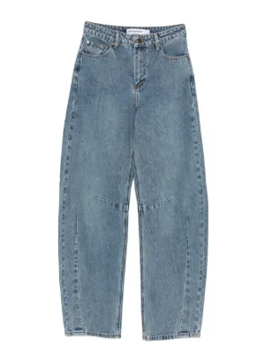 Self-Portrait seam-detail jeans