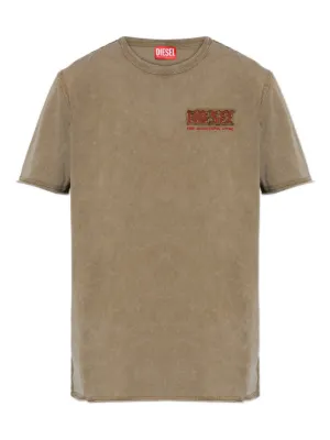 Diesel T-RAWJUST-V1 raw-edge T-shirt