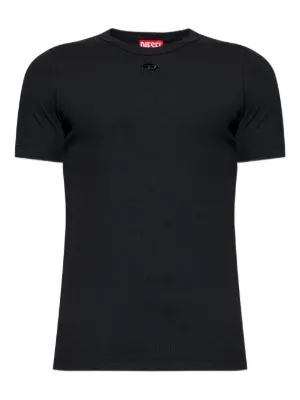 Diesel logo-detail ribbed T-shirt