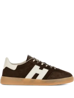 Hogan Cool textured logo-appliqué sneakers