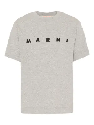 Marni Kids short-sleeve logo T-shirt