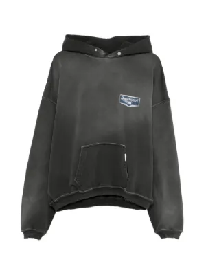 Represent logo-print hoodie