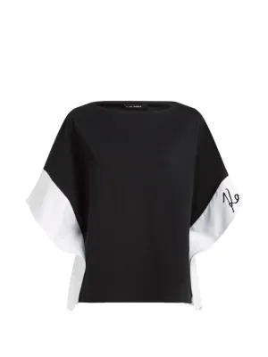 Karl Lagerfeld signature-detail top
