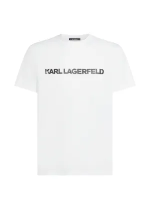 Karl Lagerfeld logo essential T-shirt