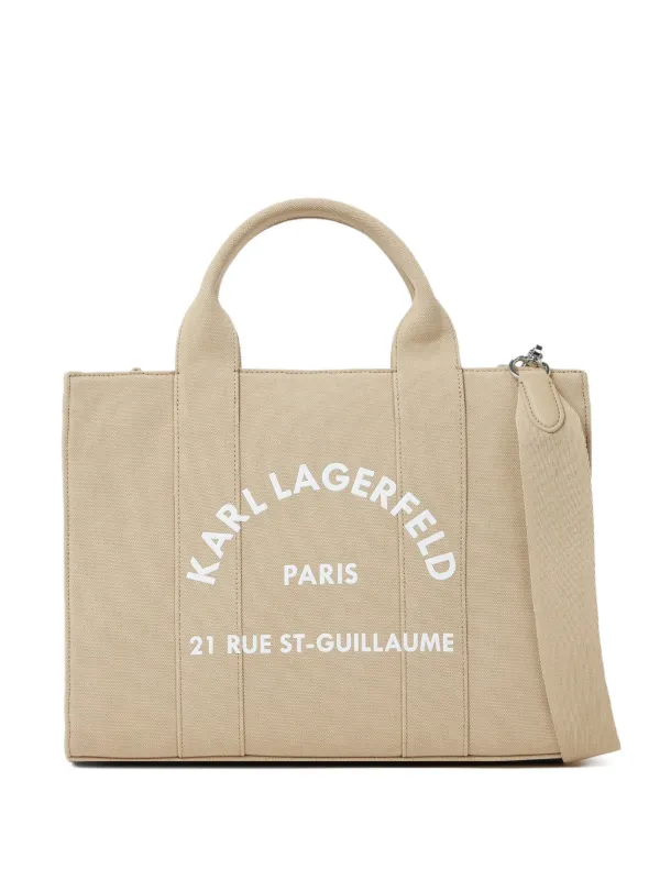 Karl Lagerfeld medium Rue St-Guillaume tote bag