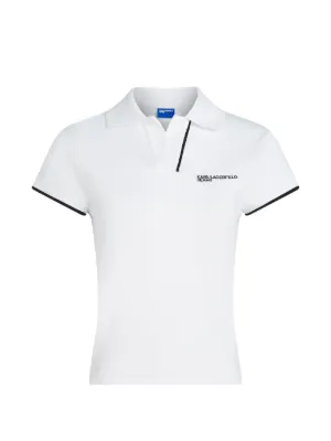 Karl Lagerfeld Jeans  slim-fit logo polo top