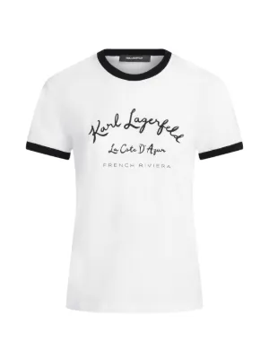 Karl Lagerfeld crew-neck T-shirt